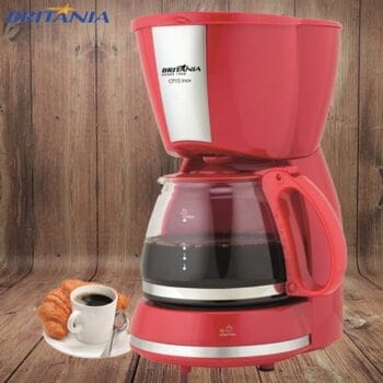 Cafeteira, CP15, 15 xicaras, Vermelho, 110V, Britânia