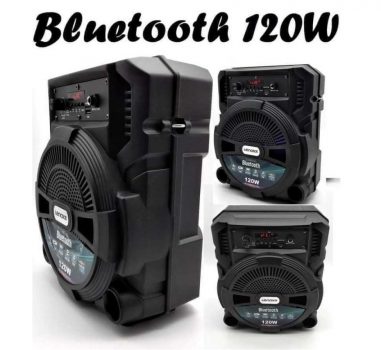 Caixa de Som Lenoxx CA 80 Bluetooth Portátil - Amplificada 120W USB