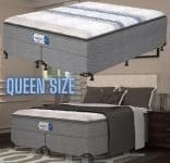 Cama Box Queen (Box + Colchão) Probel - Mola 64cm de Altura Turquia