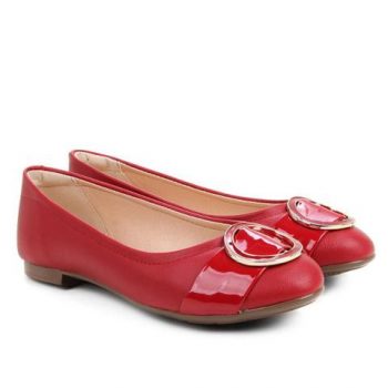 Sapatilha Via Uno All Day Básica Fivela Feminina