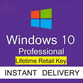 Chave Licença Windows 10 Professional 32/64bits