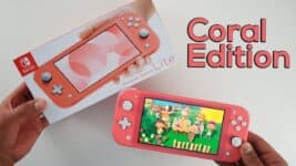 Console Nintendo Switch Lite Coral