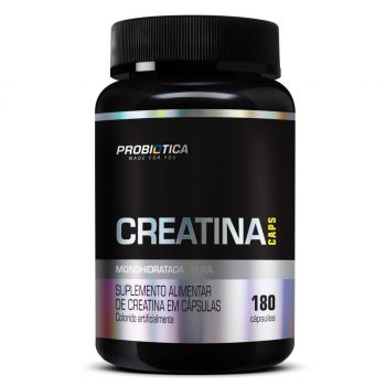 Creatina Caps, 180 Cápsulas, Probiótica