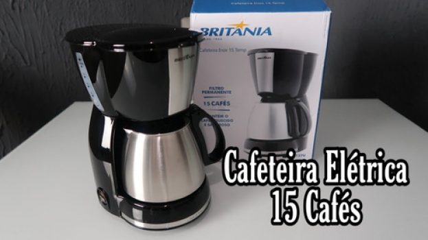 Cafeteira, Temp, 15 xicaras, Preto, 110V, Britânia