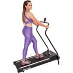 Esteira Ergométrica Mecânica Polimet EMP-880 - Preta