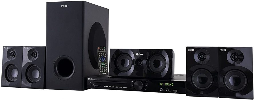 Home Theater, PHT690 com USB, CD e HDMI, 480W RMS, Bivolt, Philco