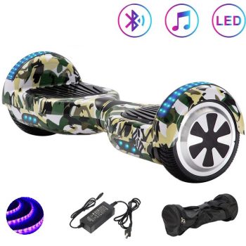 Hoverboard Skate Elétric Smart Balance Scooter Camuflado