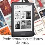 Kindle Amazon 10ª Geração com 8GB, Tela de 6” e Iluminação Embutida – Preto