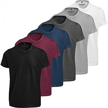 Kit 6 Camisetas Manga Curta Masculina by Zaroc