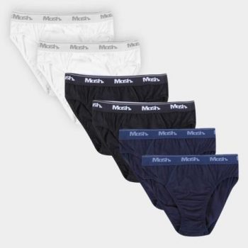 Kit Cuecas Slip Mash Básicas 6 Peças
