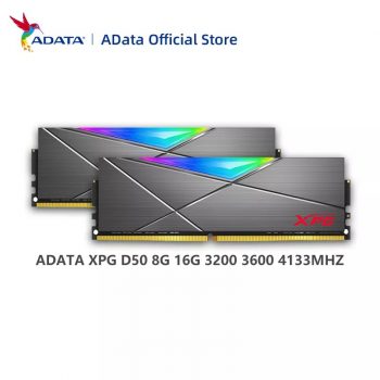 Kit Memória RAM 16GB (8GB x2) ADATA XPG Spectrix D50 3600Mhz