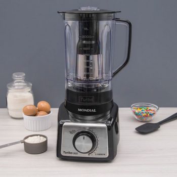 L-1000 Bi - Liquidificador Turbo Black Inox 220v - Mondial