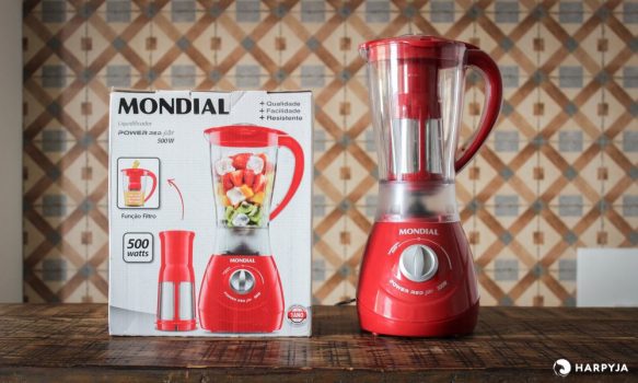 Liquidificador Mondial, Red Filter 500W, 127V, 1,9L - L-77