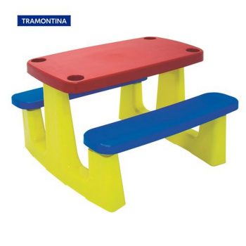 Mesa Infantil para Pic-nic e escolar colorida - 92360000 - Tramontina