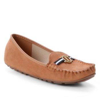 Mocassim Vizzano Detalhe Fivela Feminino