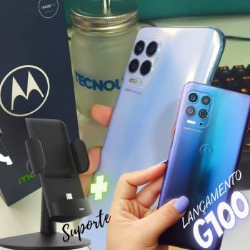 Moto G100 5G + Cabo hdmi usb-c + Suporte multimídia