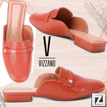 Mule Vizzano Croco Verniz