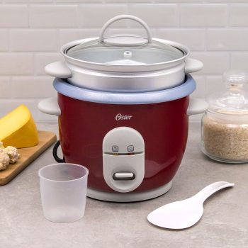Panela Elétrica de Arroz, Vermelho, 110v, Oster