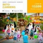 Pacote de Viagem Beto Carrero World - 2022