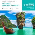 Pacote de Viagem Tailândia (Bangkok + Phuket) - 2023