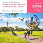 Pacote de Viagem Buenos Aires + Jantar com Show de Tango - 2023