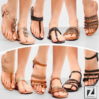 Rasteira Look Fashion Várias Opções