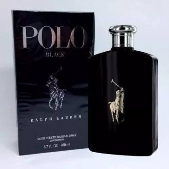 Perfume Masculino Ralph Lauren Polo Black Eau De Toilette 200ml