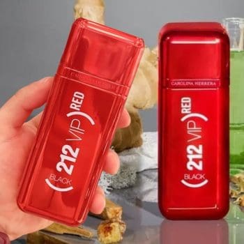 212 vip Men Back Red Edição Limitada Carolina Herrera Eau de Parfum - Perfume Masculino 100ml