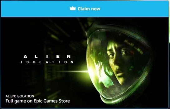 [Prime Gaming] Alien: Isolation