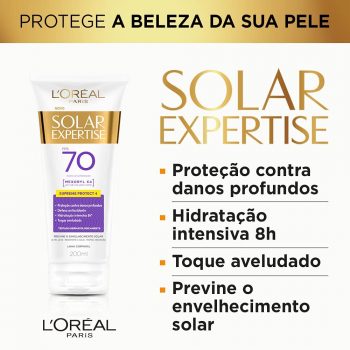 Protetor Solar Corporal FPS 70 200ml, L'Oréal Paris, 200Ml