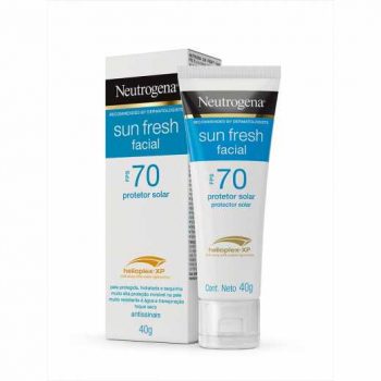 Protetor Solar Facial Neutrogena Sun Fresh FPS 70