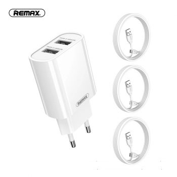 Remax USB Charger 2 Ports with Cable