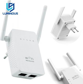 Repetidor De Sinal Wifi 2 Antenas 1200mbps