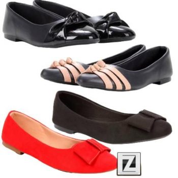 Sapatilha BellaMana Bico Redondo Feminina
