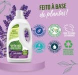 Sétima Geração Sabão Líquido Natural, Lavanda, Lava Roupas com Ingredientes à Base de Plantas, 1 x 3L