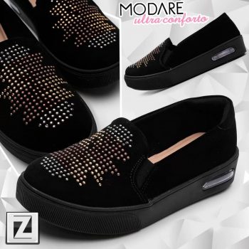 Slip On Modare Confort Metais Feminino