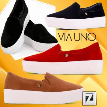 Slip On Via Uno Cabra Feminino