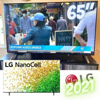 Smart TV 4K LG 65" Google Assistente, Amazon Alexa Controle Smart Magic e Wi-fi - 65NANO85