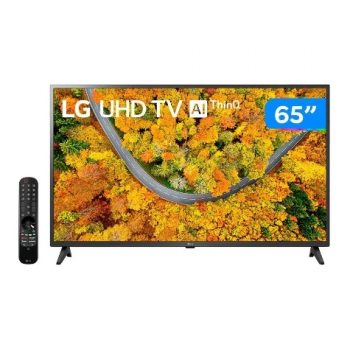 Smart Tv Lg 65 4k uhd Wi-Fi Bluetooth hdr Inteligência Artificial Thinq Alexa Controle Smart Magic 65UP751C