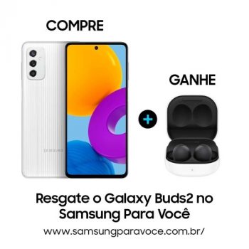 Smartphone Samsung Galaxy M52 5G + Galaxy Buds 2