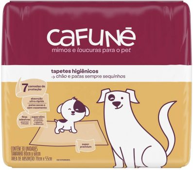 Tapete Higiênico Cafuné Slim 30 unidades