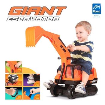 Trator Giant Escavator Até 50Kg, Roma, Multicor