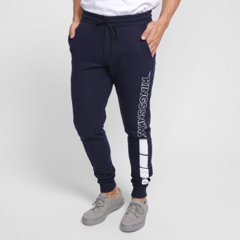 Calça Kings Jogger Logo Snkrs Masculina - Marinho