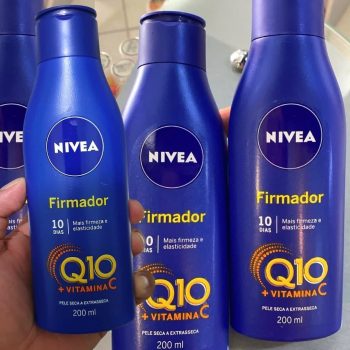 2 Nivea Firmador Hidratante Q10 + Vitamina C Pele Seca e Extrasseca, 200ml