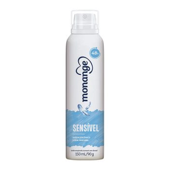 Desodorante Aerossol Monange sem Perfume 90G, Monange