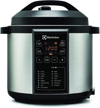 Panela de pressão Elétrica, PCC20, 6L, Preto, 110v, Electrolux