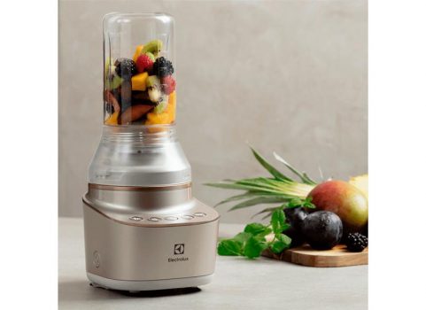 Liquidificador, E7CB1-4SML, 850ml, Areia Metálica, 220v, Electrolux