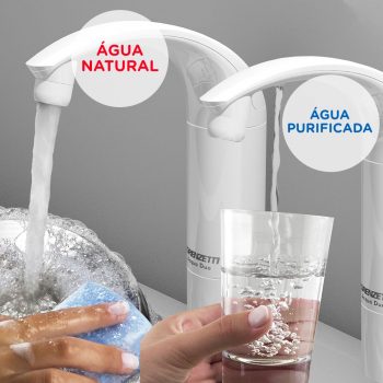 Purificador de Água com Torneira de Mesa Acqua Due Branco LORENZETTI