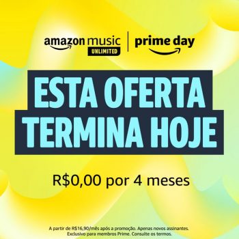 Amazon Music Unlimited - 3 Meses Grátis