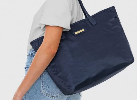 Bolsa Sacola Santa Lolla Grande Azul-Marinho